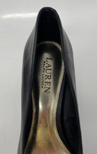 Load image into Gallery viewer, Authentic Lauren Ralph Lauren Womens Hala 11739 Black Pump Heels Size 9 B
