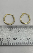 Load image into Gallery viewer, Hoop Gold-Tone Earring Weight 2.1g (NCL)
