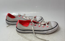 Load image into Gallery viewer, Converse Boys Chuck Taylor All Star 658126F White Fuchsia Sneaker Shoes Size 3
