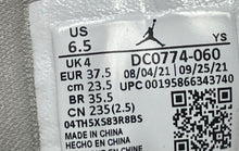 Load image into Gallery viewer, Nike Womens Air Jordan 1 Low DC0774-060 Gray Red Leather Basketball Shoes Sz 6.5
