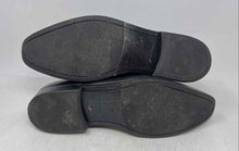 Load image into Gallery viewer, Hugo Boss Mens Black Leather Almond Toe Lace-Up Formal Oxford Dress Shoes Size 9
