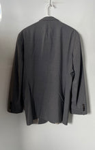 Load image into Gallery viewer, Hugo Boss Mens Gray Long Sleeve Pockets Notch Lapel Two-Button Blazer Size 40
