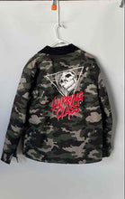 Load image into Gallery viewer, Lurking Class Mens Multicolor Camouflage Front Full-Zipper Jacket Size Large
