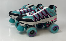 Load image into Gallery viewer, Lenexa Unisex Kids Sonic Cruiser 2.0 Multicolor Lace-Up Roller Skates Size 8
