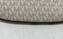 Load image into Gallery viewer, Michael Kors Womens White Brown Monogram Print Adjustable Waist Strap Fanny Pack
