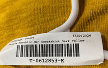 Load image into Gallery viewer, Banana Republic Mens Dark Yellow Knitted Long Sleeve Pullover Sweater Size Large
