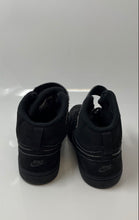 Load image into Gallery viewer, Nike Kids Court Borough Mid 2 CW5868-001 Black Leather Sneaker Shoes Size 1Y
