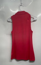 Load image into Gallery viewer, Express Womens Red Sleeveless Mock Neck Pullover Blouse Top Size Small
