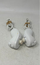 Load image into Gallery viewer, Lot Of 2 Pcs Nintendo Wii Nunchuk White Wired Gaming Controller Not Tested
