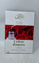 Load image into Gallery viewer, This Is Opera L'Elisir d'Amore By G. Donizetti Book CD DVD Set Spanish Version
