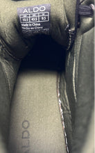 Load image into Gallery viewer, Aldo Mens Falella Black Leather Lace-Up Mid Top Sneaker Shoes Size 10.5
