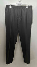 Load image into Gallery viewer, Hugo Boss Mens Black Pleated Front Pockets Straight Leg Dress Pants Size 32R
