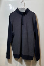 Load image into Gallery viewer, Ted Baker Mens Blue Cotton Long Sleeve Quarter Zip Pullover Sweater Size XL
