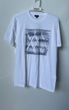 Load image into Gallery viewer, Express Mens White Short Sleeve Crew Neck Graphic Pullover T-Shirt Size M
