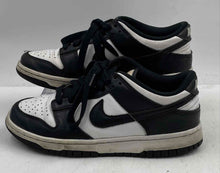 Load image into Gallery viewer, Authentic Nike Boys Dunk Low CW1590-100 White Black Lace-Up Sneaker Shoes Sz 6Y
