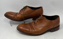 Load image into Gallery viewer, Cole Haan Mens Williams C12337 Brown Leather Cap Toe Oxford Dress Shoes Size 7W
