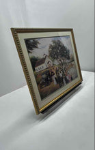 Load image into Gallery viewer, Wall Hanging Home Decor Framed Baptism Church Scene Gold Frame Art Painting
