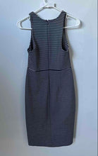 Load image into Gallery viewer, Banana Republic Womens Blue White Striped Nautical Ponte Sheath Dress Size 2P
