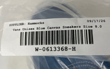 Load image into Gallery viewer, Vans Unisex Authentic 721356 Blue Low Top Lace-Up Sneaker Shoes Size M 8 W 9.5

