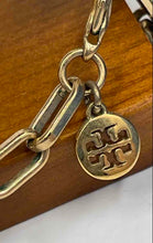 Load image into Gallery viewer, Authentic Tory Burch Women's Gold-Tone Black Cream Necklace
