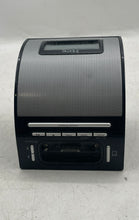 Load image into Gallery viewer, iHome iH110B Silver Expanded Bass iPod Alarm Clock Speaker Dock Not Tested
