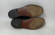 Load image into Gallery viewer, Giorgio Brutini Mens Black Leather Round Toe Tassel Loafer Shoes Size 10 D
