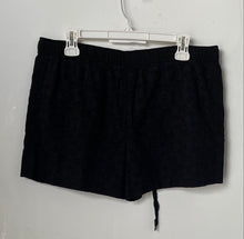 Load image into Gallery viewer, Ann Taylor Loft Womens Black Flat Front Pockets Regular Fit Chino Shorts Size 12
