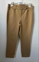 Load image into Gallery viewer, Old Navy Womens Pixie Dark Khaki High Rise Skinny Leg Ankle Pants Size 6
