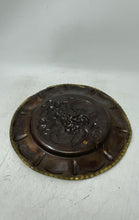 Load image into Gallery viewer, Copper Green And Gold Color Round Decorative Wall Plaque 3 Pieces
