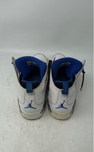 Load image into Gallery viewer, Nike Mens Jordan Flightclub 91 555475-107 White Blue Basketball Shoes Size 11.5
