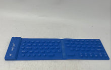 Load image into Gallery viewer, MyType RKB 88 003 Blue Bluetooth Foldable Keyboard With Case
