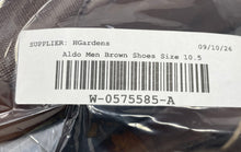 Load image into Gallery viewer, Aldo Mens Brown Leather Cap Toe Lace-Up Oxford Dress Shoes Size 10.5
