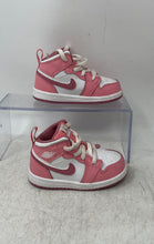 Load image into Gallery viewer, Nike Kids Air Jordan 1 Mid DQ8425-616 Pink White Sneaker Shoes Size 6C

