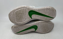 Load image into Gallery viewer, Nike Womens Court Air Zoom Vapor 11 HC White Green Sneaker Shoes Sz 8 No Insole
