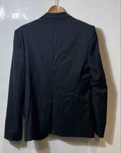 Load image into Gallery viewer, Authentic Dolce &amp; Gabbana Mens Black Single-Breasted Two-Button Blazer Size X
