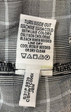 Load image into Gallery viewer, Calvin Klein Womens Gray Plaid Slim Fit Tapered Leg Dress Pants Sz 12 With Tags
