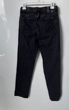 Load image into Gallery viewer, Abercrombie &amp; Fitch Womens Black Button Front Straight Leg Jeans Size 28W X 30L

