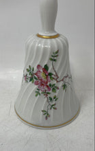 Load image into Gallery viewer, Antique Haviland Limoges White Gold-Rim Floral Porcelain France Bell Collectible

