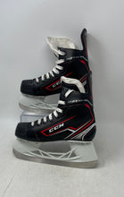 Load image into Gallery viewer, CCM Unisex Kids JetSpeed FT340 Black Leather Lace-Up Ice Hockey Skates Size 1
