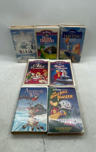 Load image into Gallery viewer, Vintage Mixed Variety Disney And Animated Films VHS Tapes Collection Not Tested
