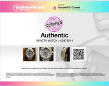 Load image into Gallery viewer, Authentic Invicta Women's Angel White Silicone Gold-Tone Crystal Watch
