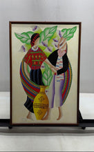 Load image into Gallery viewer, Picture Capeline By Bjorn Wiinblad Square Framed Wall Hanging Art Painting
