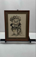 Load image into Gallery viewer, The Pro By Gary Patterson Golf Humor Art Print Framed And Signed Wall Decor
