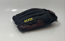 Load image into Gallery viewer, Wilson Elite Black Brown Leather Right-Hand Throw 5 Finger Baseball Gloves
