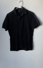 Load image into Gallery viewer, Armani Exchange Mens Black Cotton Short Sleeve Regular Fit Polo Shirt Size XS
