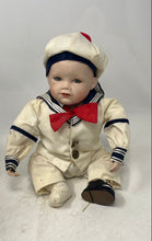 Load image into Gallery viewer, Edwin M. Knowles 1987 Matthew Sailor Boy Yolanda Bello No249C Collectible Doll
