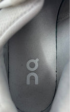 Load image into Gallery viewer, On Mens The Roger Centre Court Gray White Leather Lace-Up Sneaker Shoes Size 7.5

