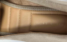 Load image into Gallery viewer, Kelly &amp; Katie Womens Mission Beige Suede Slip-On Loafer Shoes Size 9 M
