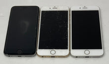 Load image into Gallery viewer, Lot Of 3 Pcs Mixed Apple iPhone iOS Smartphones Not Tested For Parts
