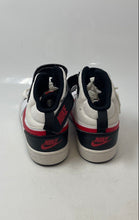 Load image into Gallery viewer, Nike Boys Court Borough Mid 2 CD7782-110 Red Black White Sneakers Shoes Size 6Y
